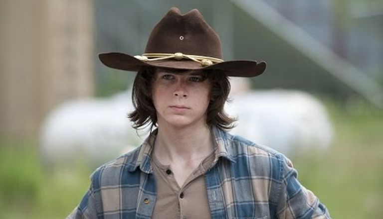 Chandler Rigss interpretó a Carl en la serie The Walking Dead. FOTO CORTESÍA