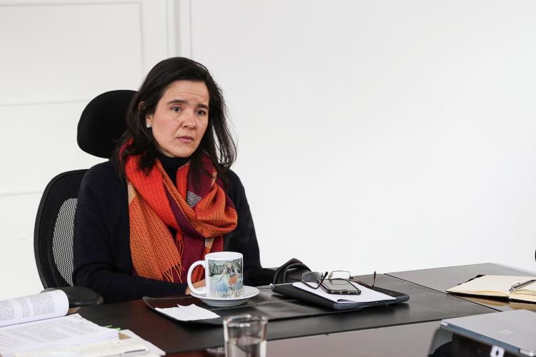 Sylvia Constaín, ministra de las TIC. FOTO: Colprensa