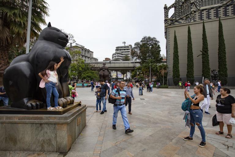 Antioquia, tercer departamento que más recibe turistas en el país. FOTO: Edwin Bustamante