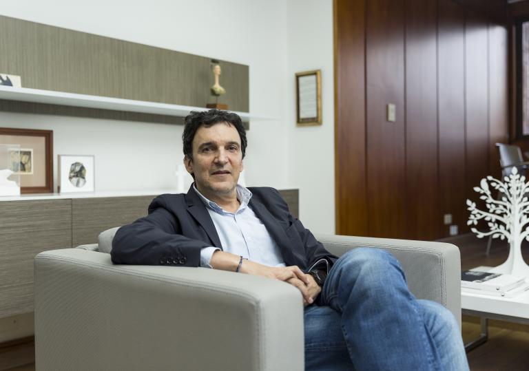 Juan Esteban Calle, presidente de Cementos Argos. FOTO: Edwin Bustamante.