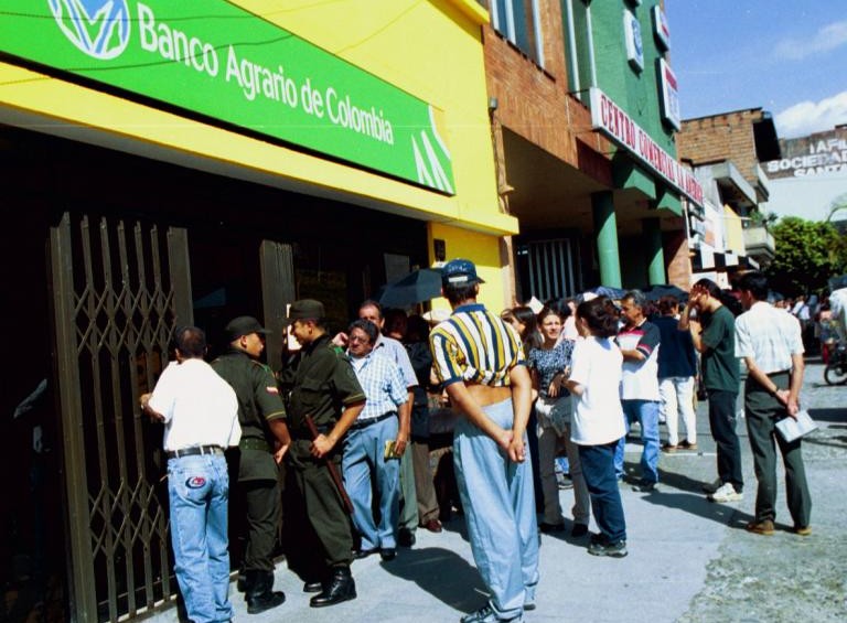 El Banco Agrario presenta ayudas a sus deudores. FOTO EL COLOMBIANO/ TOMADA ANTES DE LA EMERGENCIA