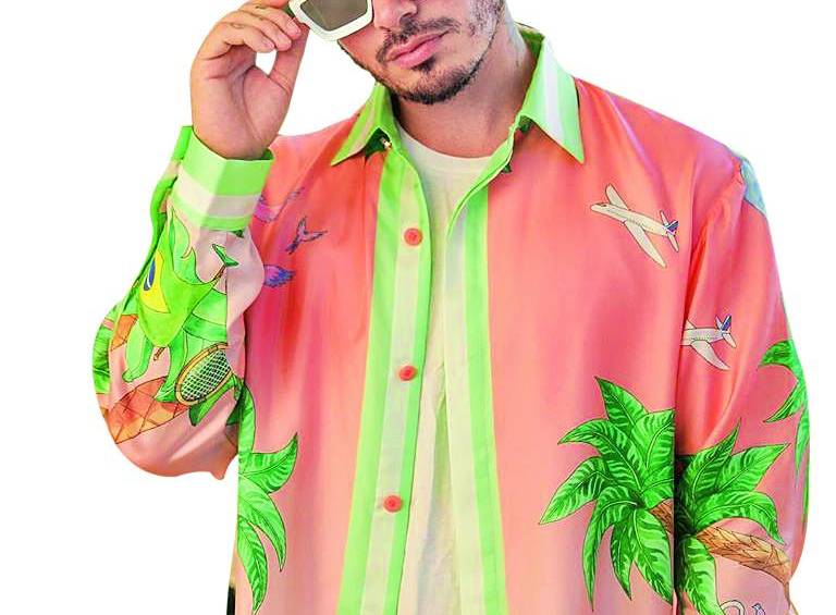 J Balvin estuvo el fin de semana de concierto en Miami junto a Bad Bunny. FOTO Cortesía J Balvin