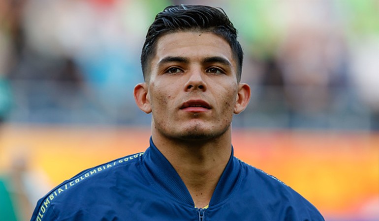 Brayan Vera, de 21 años, ha disputado 7 partidos esta temporada. FOTO GETTY