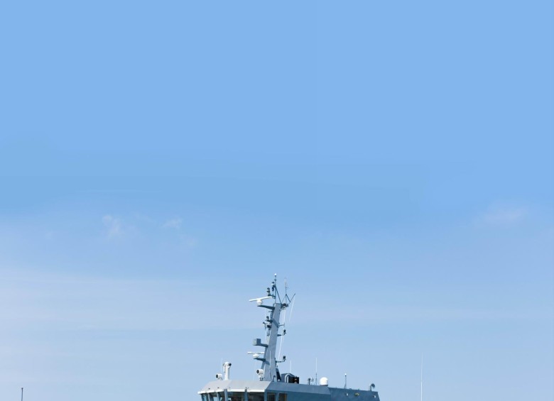 El ARC Punta Espada es uno de los pocos buques diseñado y construido ciento por ciento en el país. FOTO cortesía armada nacional