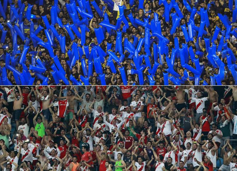 La boletería para La Bombonera se agotó. No podrán ingresar hinchas de River, que el 24 de noviembre serán locales. FOTO AFP 