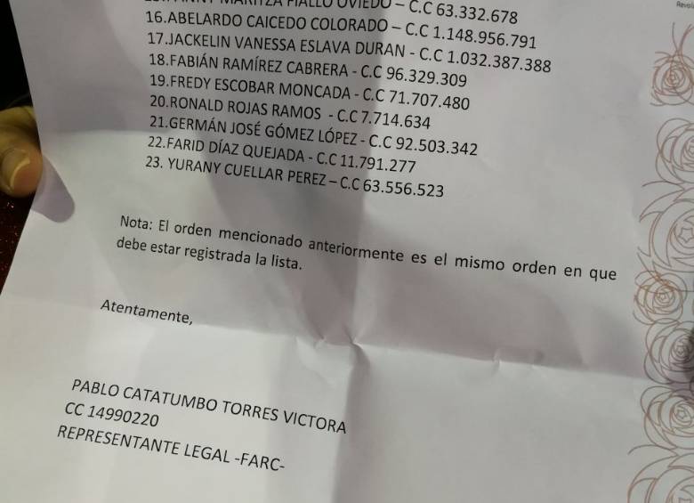 Farc inscribió sus candidatos al Congreso de la República