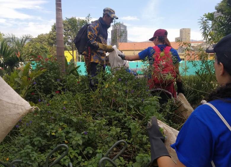 Con “limpiatón” intervinieron 114 cuadras del centro de Medellín