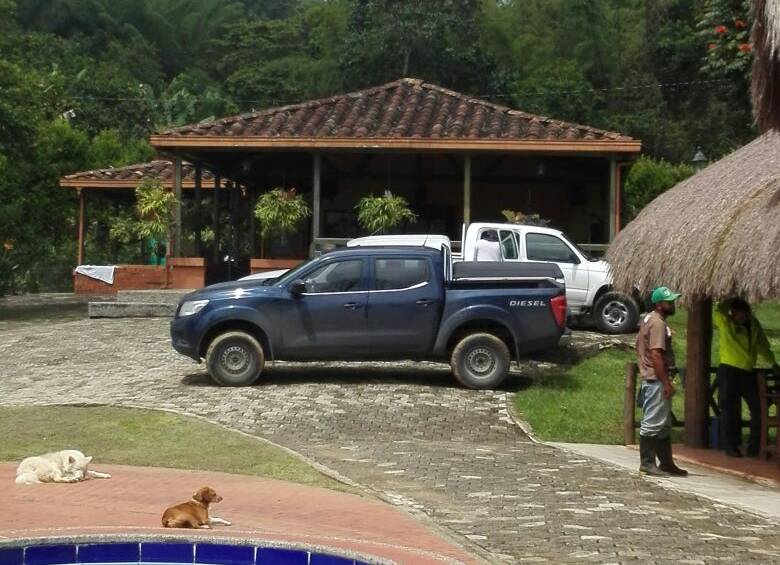 Son cinco predios de los Castaño ocupados por la Fiscalía. FOTO: FISCALÍA