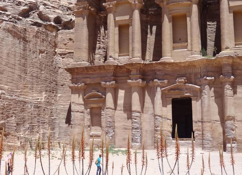 Monasterio en Petra, Jordania. Foto: cortesía Claudia Arbeláez.