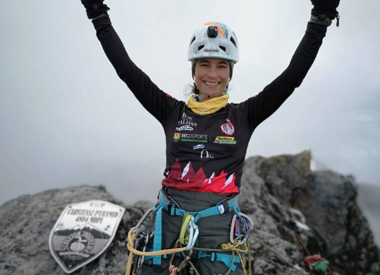 ¡Colombiana está a una cumbre de la hazaña!