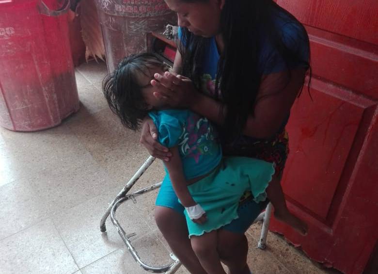 El pueblo indígena Wounaan vive a orillas del río San Juan en los límites de Chocó y Valle del Cauca. Tiene una población cercana a las 10.000 personas. Denuncian falta de atención en salud. FOTO cortesía woundeco