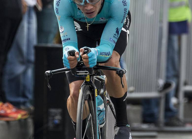 El Tour de Omán es la segunda competencia que disputa López este año. En el Nacional de ruta fue 16°. FOTO JAIME PÉREZ