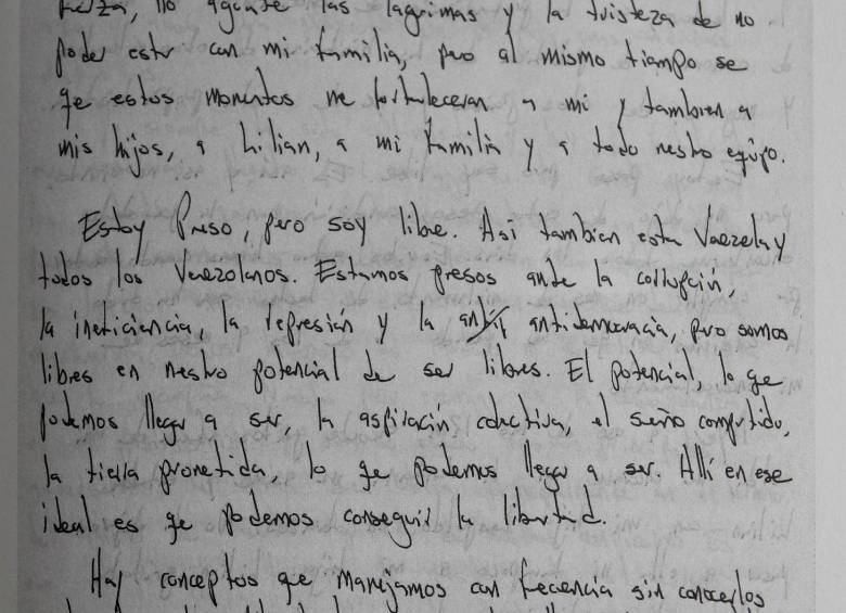 Leopoldo López: preso, pero libre