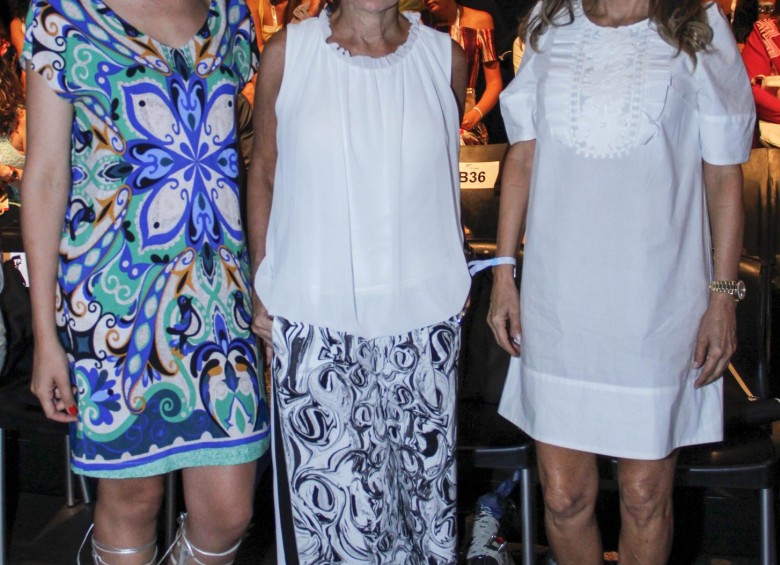 Consuelo Guzmán, Chía Jaramillo y Gina Benedetti. Foto Cámara Lúcida.