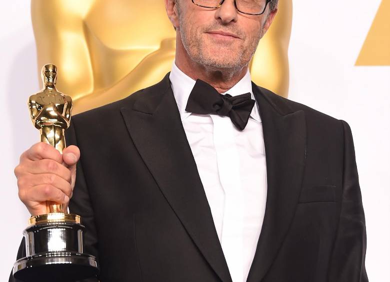 Pawel Pawlikowski recibió el premio. FOTO AFP