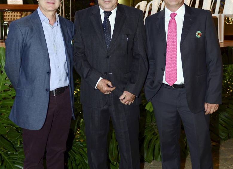 Manuel Saldarriaga, Javier Ríos y José Luis Franco. Foto Cámara Lúcida.