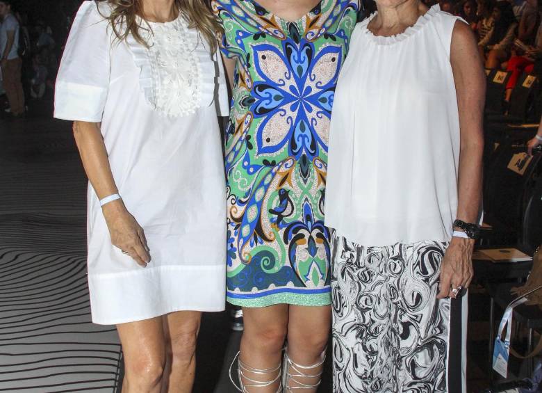 Gine Benedetti, Consuelo Guzmán y Chía Jaramillo. Foto Cámara Lúcida.