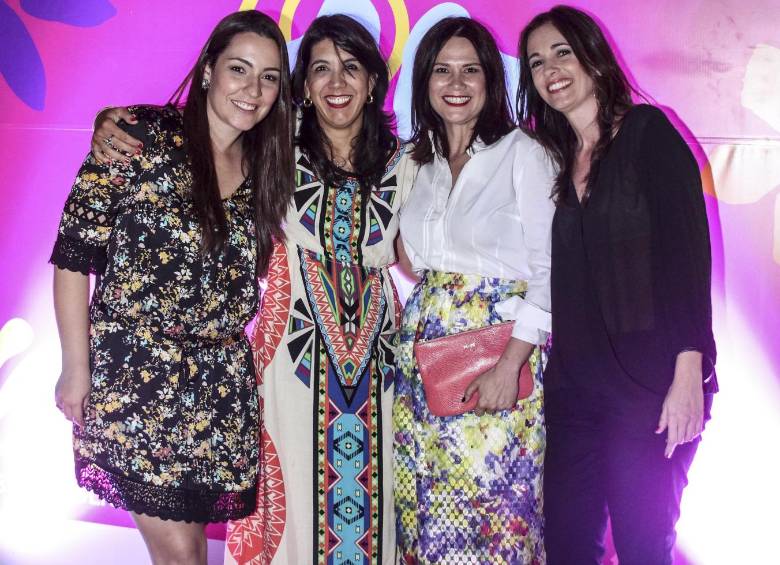 Laura Álvarez, María del Rosario Escobar, Natalia Martínez y Clemencia Botero. Foto Cámara Lúcida.