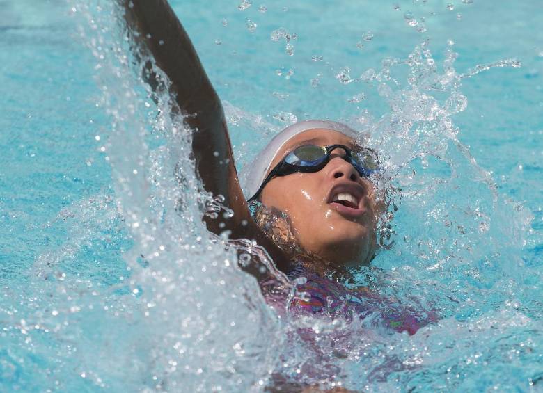 Juliana Galeano pinta de nuevo para ser figura en el Festival. FOTO Manuel Saldarriaga 
