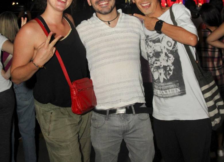 Maud Dujardin, Sebastian Blandón y Fernando Ramírez. Foto Cámara Lúcida.