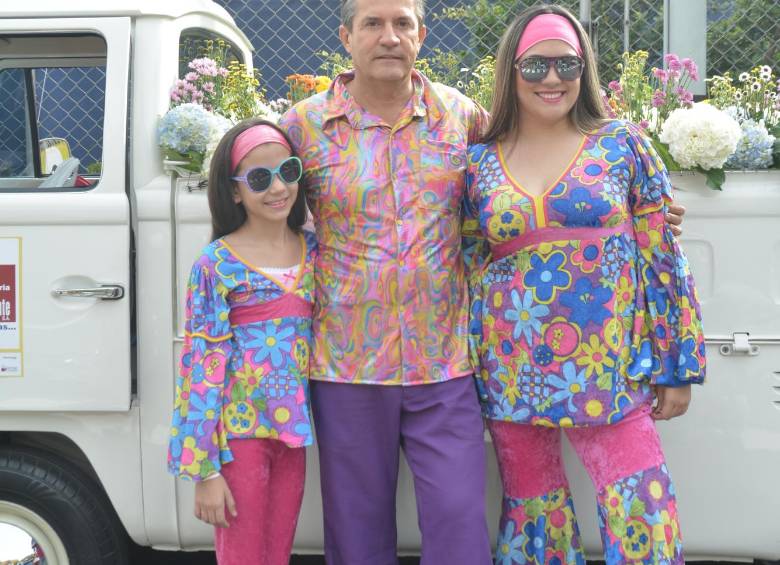 María Clara Agudelo, Carlos Mario Agudelo y Carolina Agudelo. Foto Cámara Lúcida.
