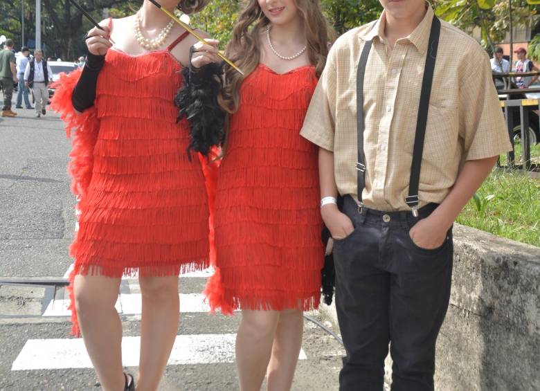 Sara García, Isabela García y Samuel García. Foto Cámara Lúcida.
