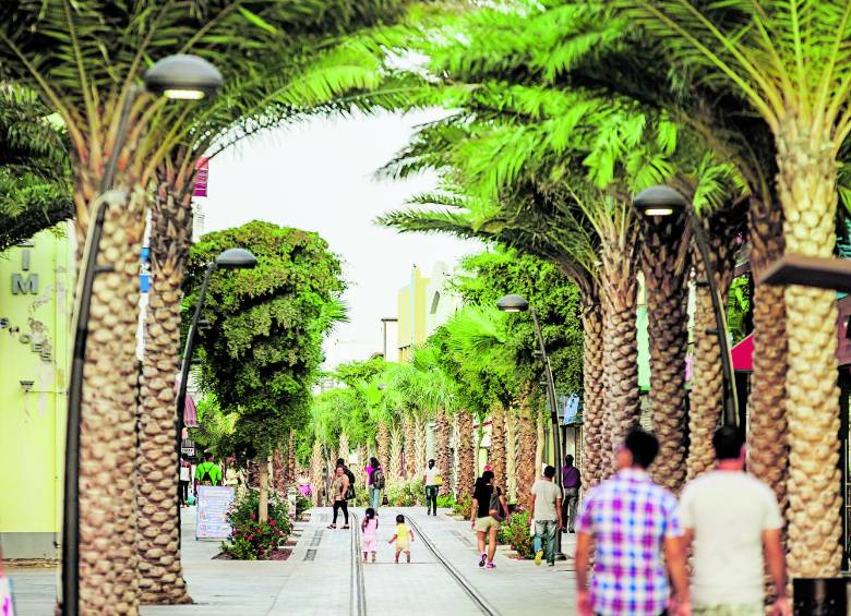 El centro de la capital de Aruba, Oranjestad, es uno de los atractivos de la isla. FOTO cortesía