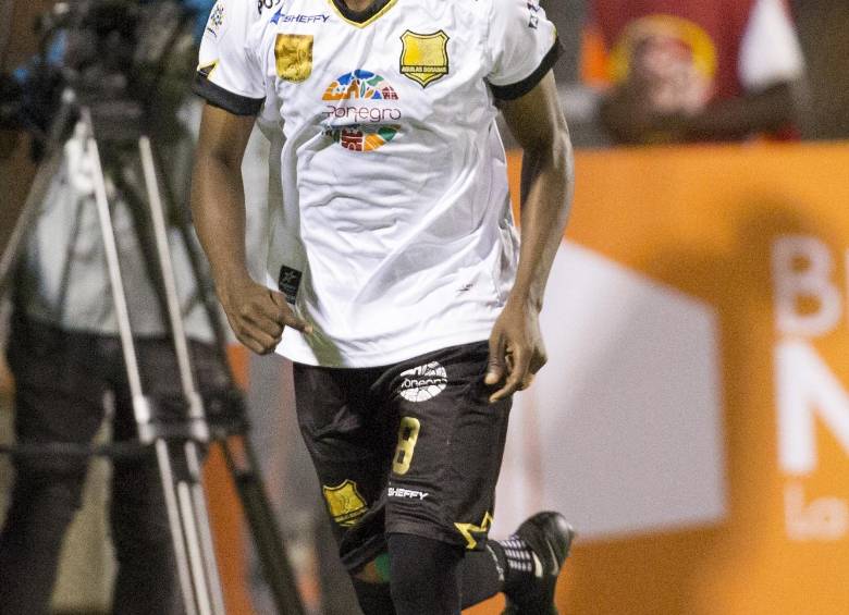 Obrian debutó en 2015 con Uniautónoma, y ha jugado en Cúcuta, Tolima y ahora en Rionegro. FOTO edwin bustamante