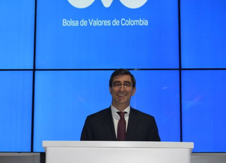Juan Pablo Córdoba, presidente de la BVC. FOTO ARCHIVO