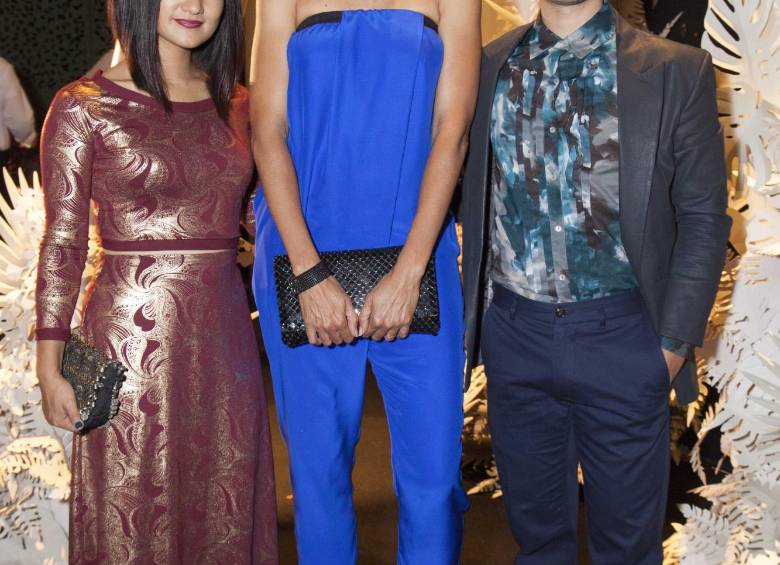 Yuki Sakamoto, Isabelle Hedoux y Gerson Aguilar. Foto Cámara Lúcida.