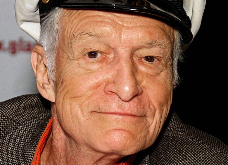 Hugh Hefner, pero con una fotografía de 1965, sadrá en la carátula de Playboy. Foto Cortesía Toglenn