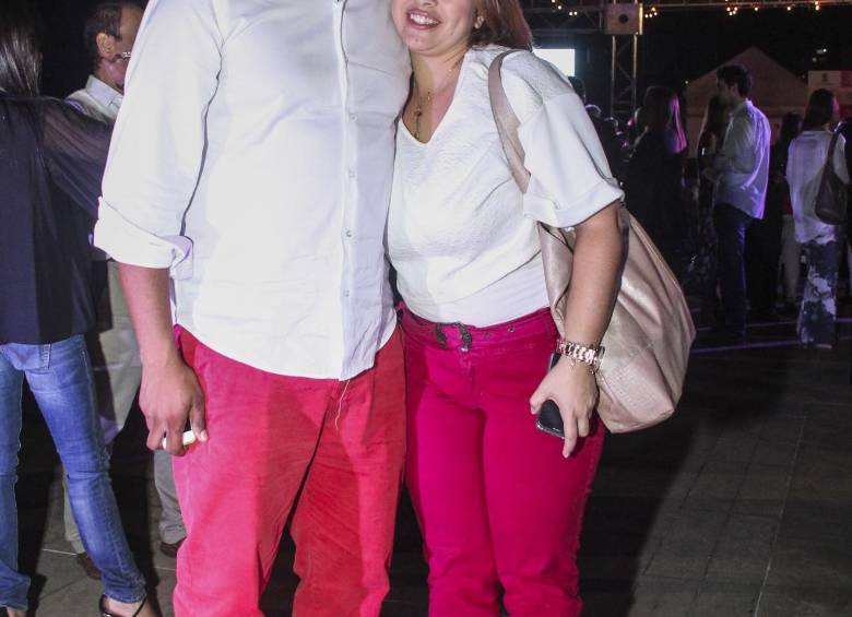 Juan Mosquera y Mónica Posada. Foto Cámara Lúcida.