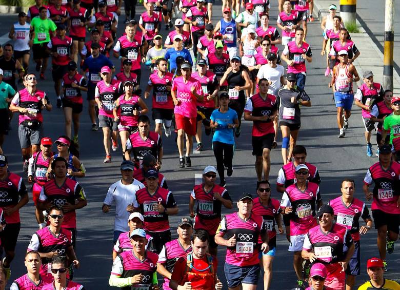 Medellín ratificó que es una ciudad atlética. FOTO julio c. herrera
