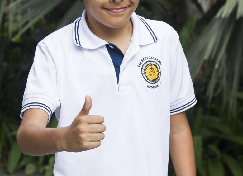 José Fernando Gómez Bedoya tiene 11 años. Cursa grado 5.° en el colegio Calasanz. Su materia favorita es matemáticas. 