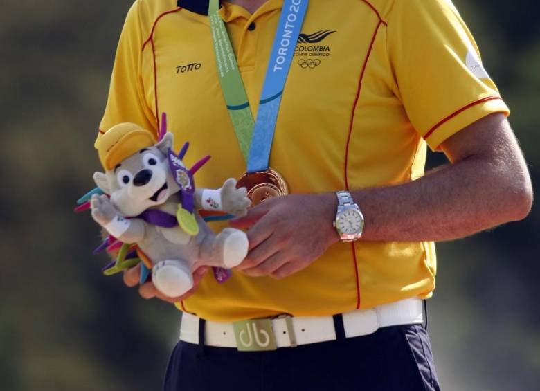 El “Ángel del trampolín” español alcanzó el bronce para Colombia