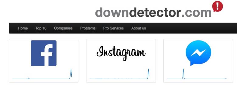 Usuarios registran problemas en Facebook, Messenger e Instagram