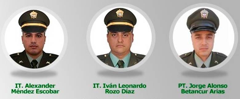 Uno de los tres policías asesinados en Casanare era antioqueño