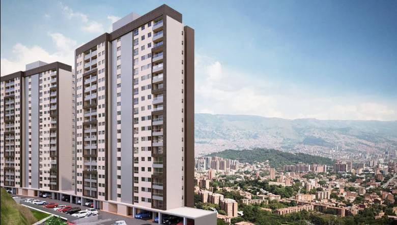 Panorámica desde la ubicación en la que se construirá Reserva Serrat Origen. FOTO: CORTESÍA