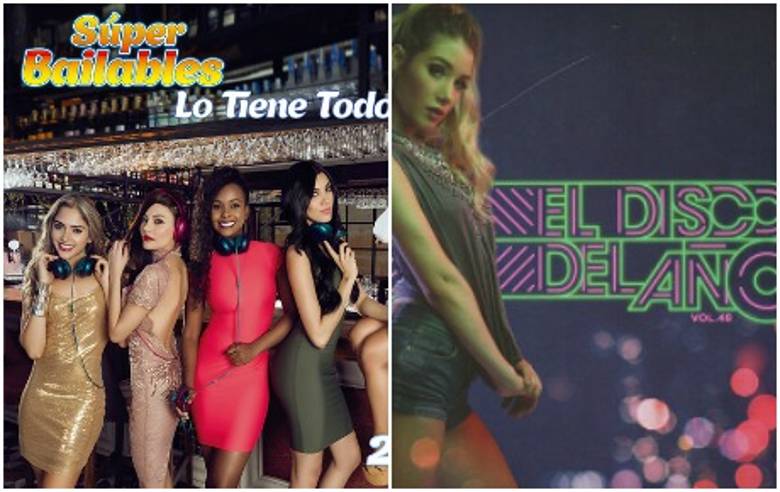 Súper bailables y el Disco del año son dos de los recopilados más conocidos de fin de año. También está los 14 cañonazos bailables. FOTOS Cortesía