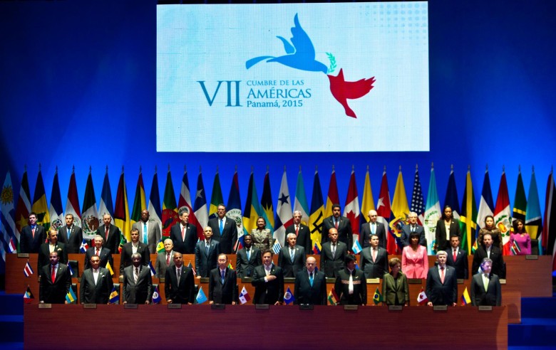 La VII Cumbre de las Américas, convocada por Panamá bajo el lema “Prosperidad con Equidad”, finalizará sin una declaración conjunta ante la falta de consenso debido a los intentos de Venezuela de imponer una crítica a la política de Estados Unidos contra el país suramericano. FOTO XINHUA