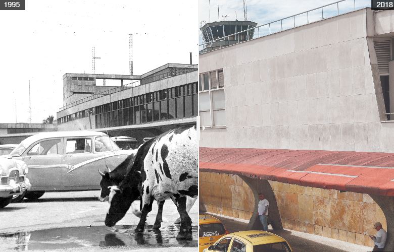 El aeropuerto Olaya Herrera se constituyó como foco del desarrollo regional en el siglo XX. FOTO EL COLOMBIANO