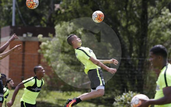 Andrés Mateus Uribe Villa llegó a Nacional y de inmediato disfrutó del título de la Copa Libertadores. FOTO Juan Antonio Sánchez