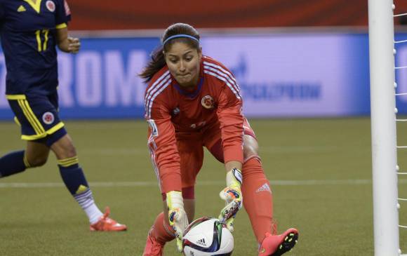 Sus actuaciones en el pasado Mundial de Canadá le dieron la visa directa a Sandra al Medio Oriente. FOTO archivo