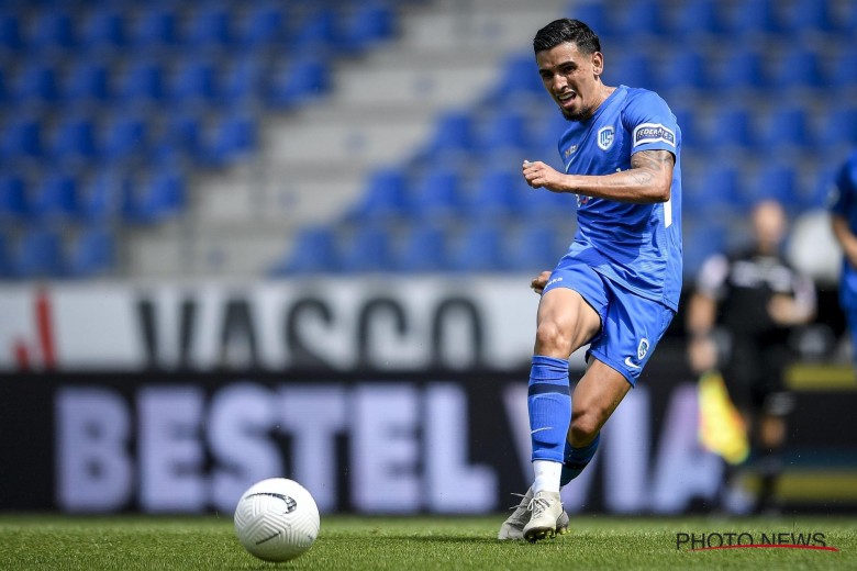 El lateral Daniel Muñoz, quien también ha cumplido las funciones de volante está preparado para el debut con el Genk de Bélgica. FOTO TOMADA @KRCGenkofficial