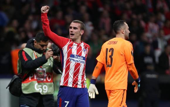 Antoine Griezmann disputará con Atlético de Madrid la final de la Europa League ante el Marsella. FOTO REUTERS
