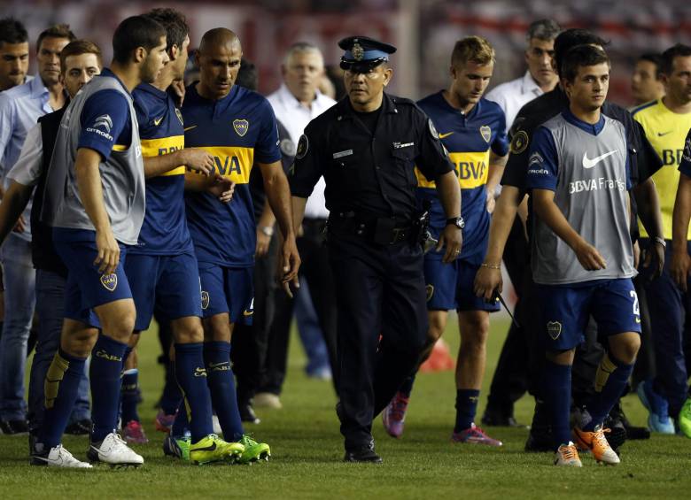 Boca no pudo anotar gol en los 180 minutos de la serie. Frustración para los dirigidos por el Vasco Arruabarrena. FOTO REUTERS