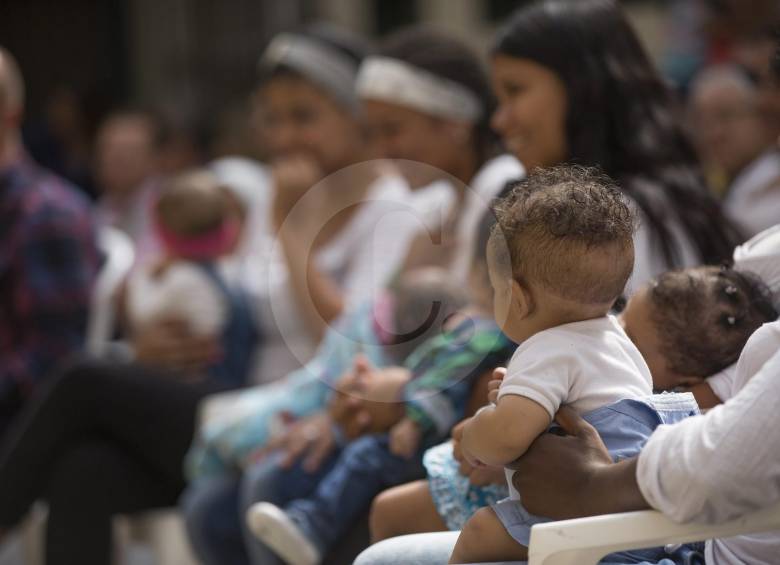 El espacio también está adecuado para beneficiar a los 38 niños, menores de 5 años, que viven en la casa. FOTO edwin bustamante 
