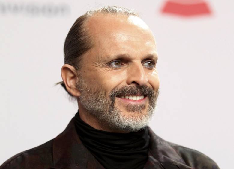 Miguel Bosé está en Puerto Rico, promocionando su nuevo disco Amo.