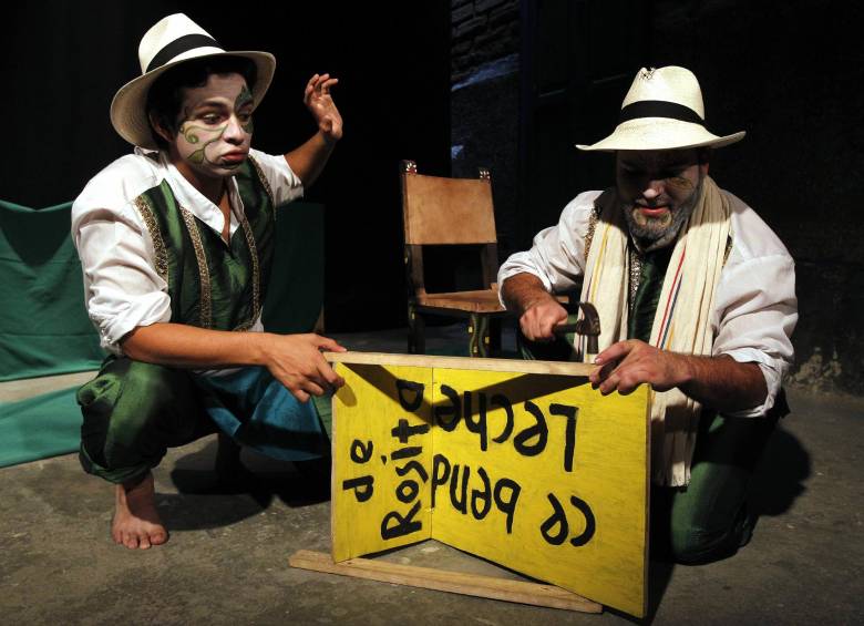 Dos funciones este viernes, una a las 5:00 y otra a las 7:30 p.m., en el Teatro Panamericana. Una propuesta apta para turistas, porque aunque se habla, la propuesta es gestual y musical. FOTO jaime pérez