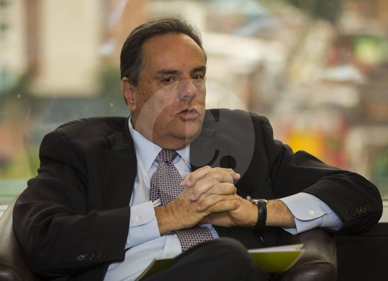 Jorge Mario Velásquez, presidente del Grupo Argos. FOTO Julio César Herrera